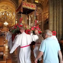 25/6 – Retorno del relicario de Santa Orosia a la catedral de San Pedro, Jaca