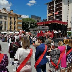 25/6 – Celebración en la plaza Biscós, Jaca