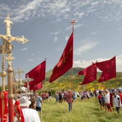25.6. - slavnostní procesí pod Oturií u kaple O Zoque