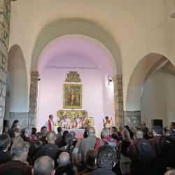 25/6 – Misa en la iglesia de Santa Orosia, Oturia