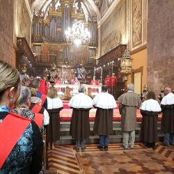 25/6 – Inicio de la misa solemne en Jaca con los Romeros