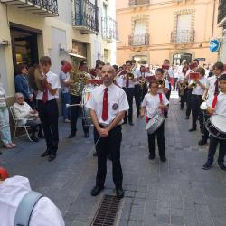25/6 – Grupo musical en la procesión, Jaca